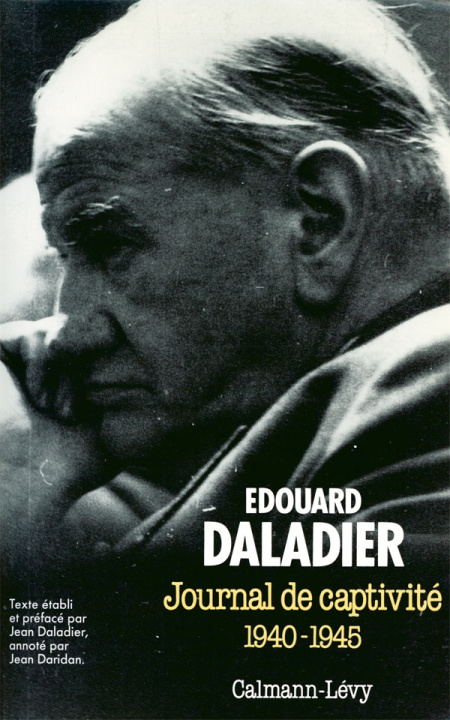 Knjiga Journal de captivité 1940-1945 Edouard Daladier