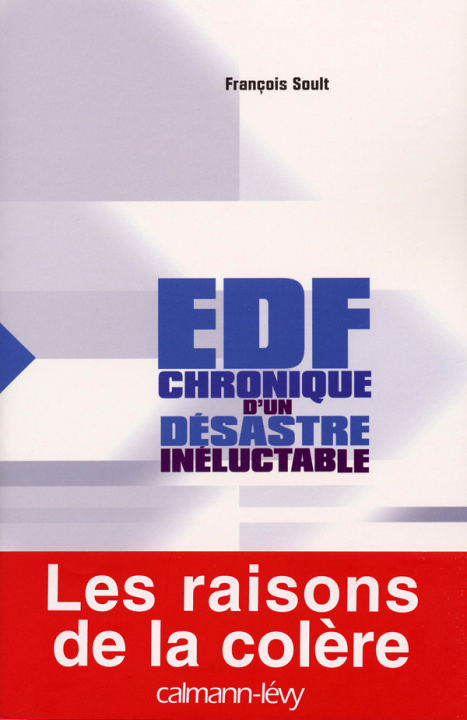 Book EDF : chronique d'un désastre inéluctable François Soult