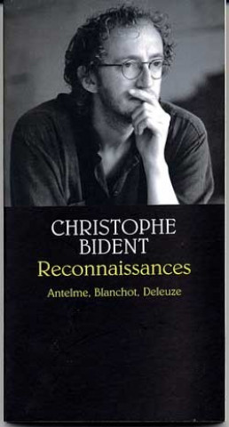Книга Reconnaissances Christophe Bident