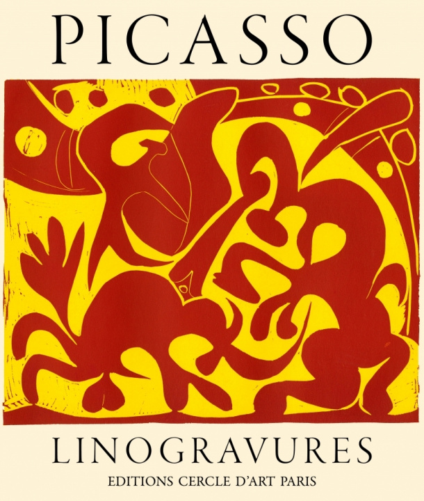 Book Picasso, linogravures Wilhelm BOECK