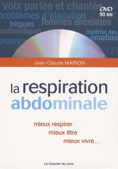 Knjiga La respiration abdominale + DVD Jean-Claude Marion