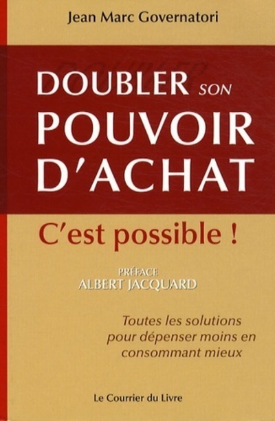 Knjiga Doubler son pouvoir d'achat - C'est possible Jean-Marc Governatori