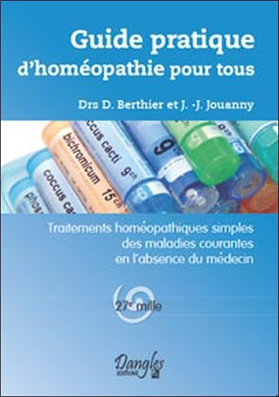 Kniha Guide pratique d'homéopathie pour tous Berthier