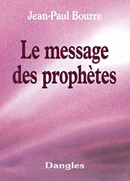 Book Le message des prophètes Bourre
