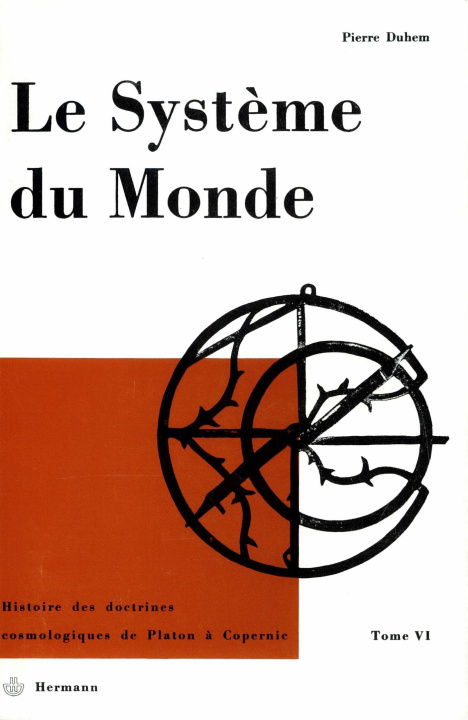 Libro Le système du monde VI Pierre Duhem