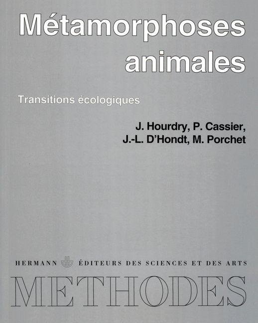 Książka Métamorphoses animales Jacques Hourdry