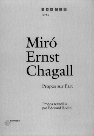 Kniha Miro, Ernst, Chagall Joan Miro