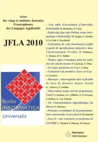 Knjiga Studia informatica universalis. JFLA 2010 