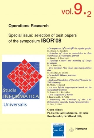 Knjiga Studia informatica universalis, n° 9-2. Operations research 