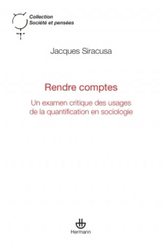 Knjiga Rendre comptes Jacques Siracusa