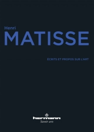 Kniha Écrits et propos sur l'art Henri Matisse