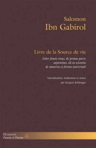 Knjiga Livre de la Source de vie Salomon Ibn Gabirol