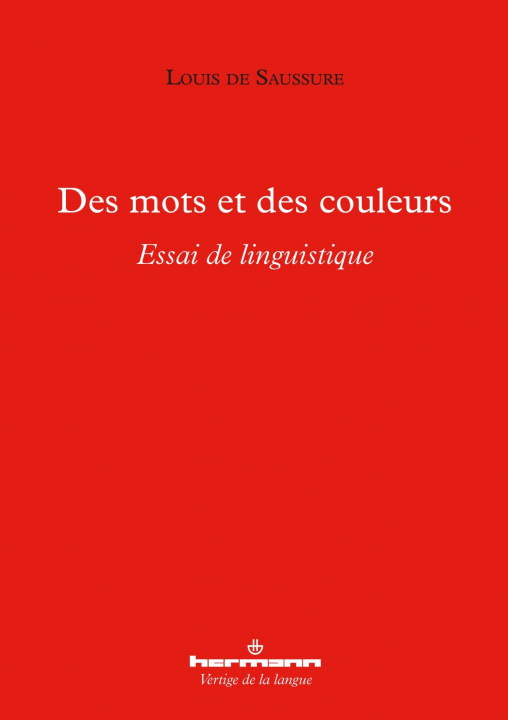 Buch Des mots et des couleurs Louis De Saussure