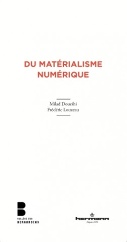 Book Du matérialisme numérique Milad Doueihi