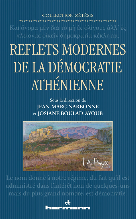 Knjiga Reflets modernes de la démocratie athénienne 