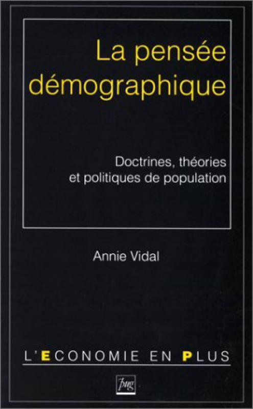 Knjiga PENSEE DEMOGRAPHIQUE (LA) VIDAL
