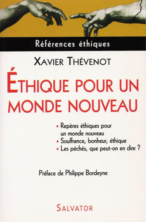 Knjiga Ethique pour un monde nouveau THEVENOT