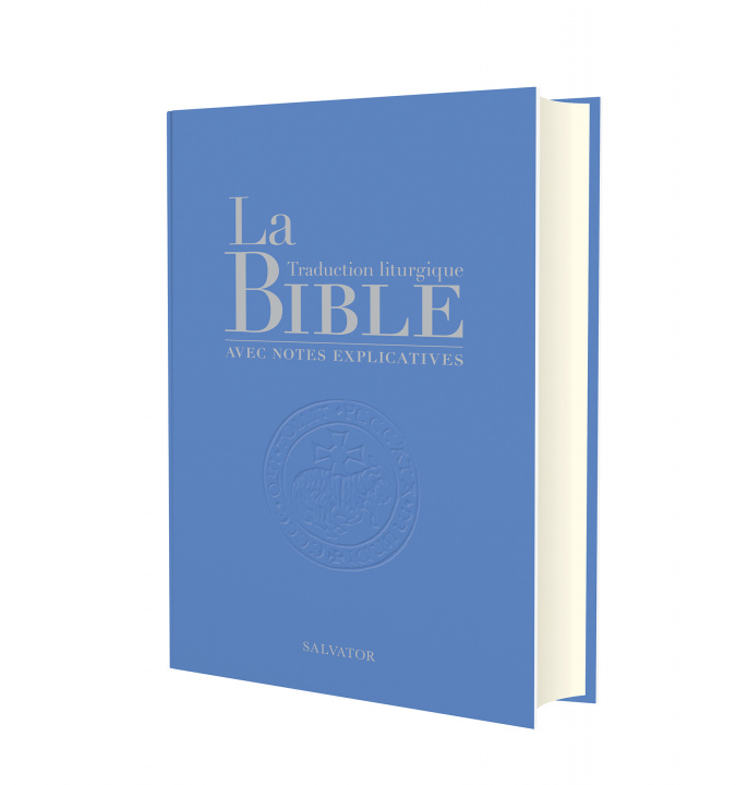 Libro La Bible traduction liturgique avec notes explicatives (compacte - bleu clair) AELF