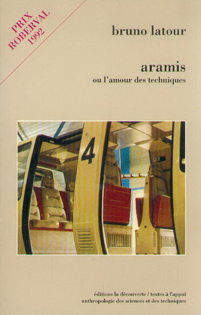 Kniha Aramis ou l'amour des techniques Bruno Latour