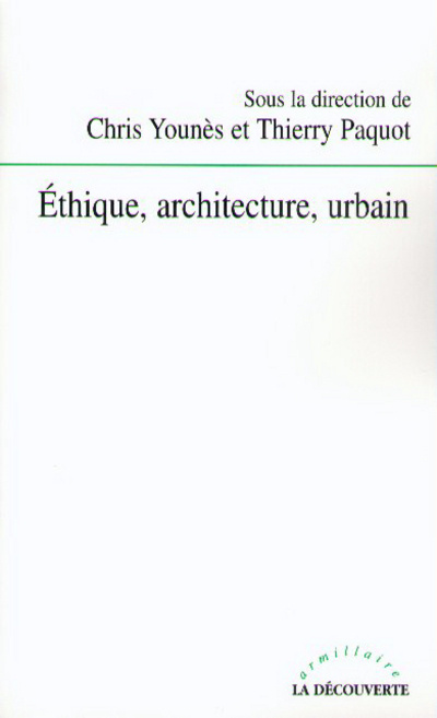 Boek Ethique architecture urbain Thierry Paquot