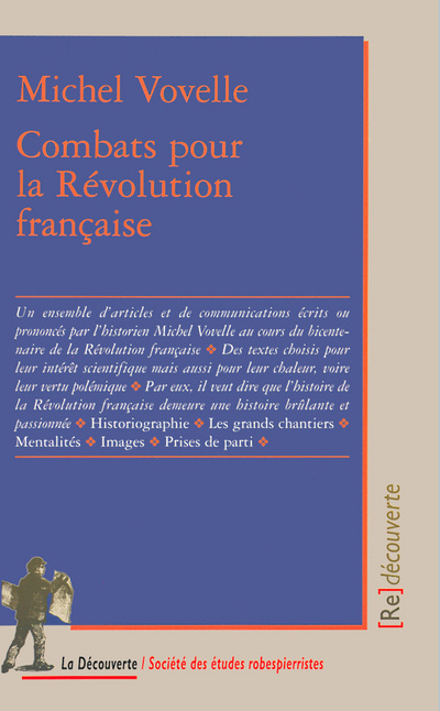 Kniha Combats pour la révolution française Michel Vovelle