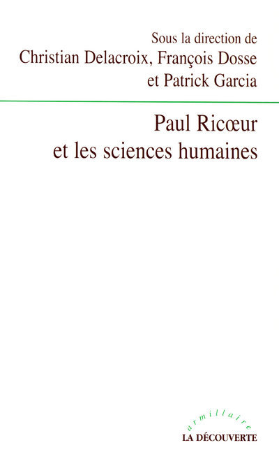 Kniha Paul Ricoeur et les sciences humaines François Dosse