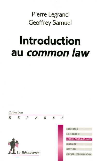 Kniha Introduction au Common Law Pierre Legrand