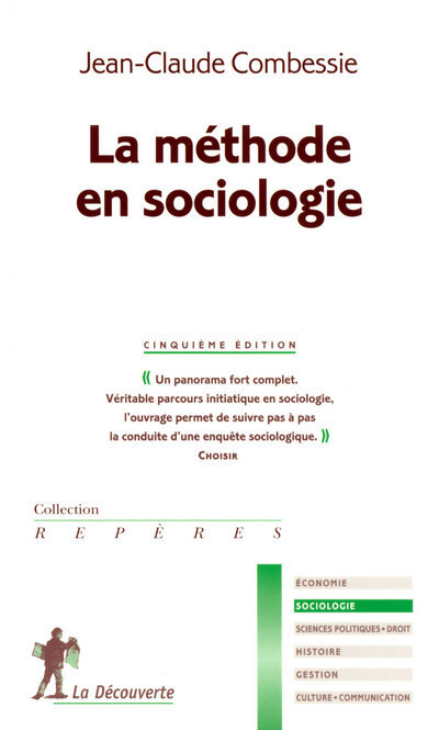 Carte La méthode en sociologie Jean-Claude Combessie