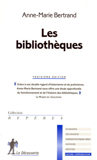 Buch Les bibliothèques Anne-Marie Bertrand