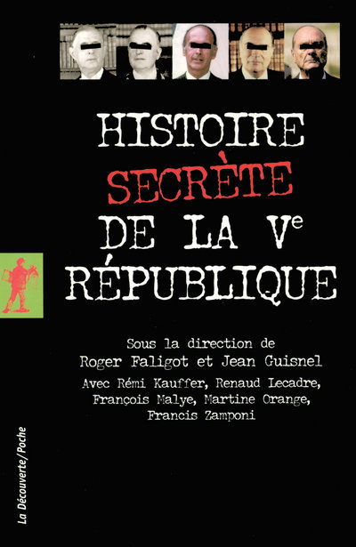Kniha Histoire secrète de la Vème République Roger Faligot