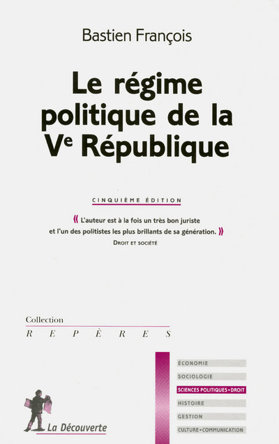 Kniha Le régime politique de la Ve République (5ème éd.) Bastien François