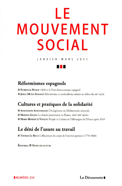 Igra/Igračka Le mouvement social numéro 234 Varia Revue Le mouvement social