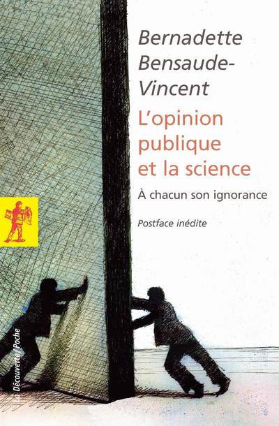 Buch L'opinion publique et la science Bernadette Bensaude-Vincent