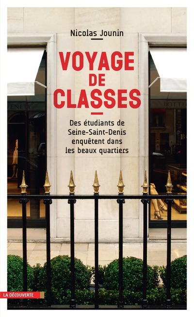 Knjiga Voyage de classes Nicolas Jounin