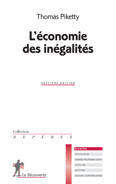Könyv L'économie des inégalités Thomas Piketty