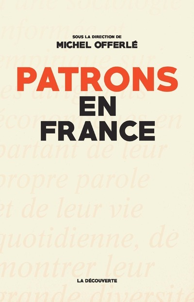 Knjiga Patrons en France Michel Offerlé