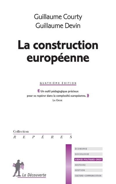 Knjiga La construction européenne - 4ème édition Guillaume Courty