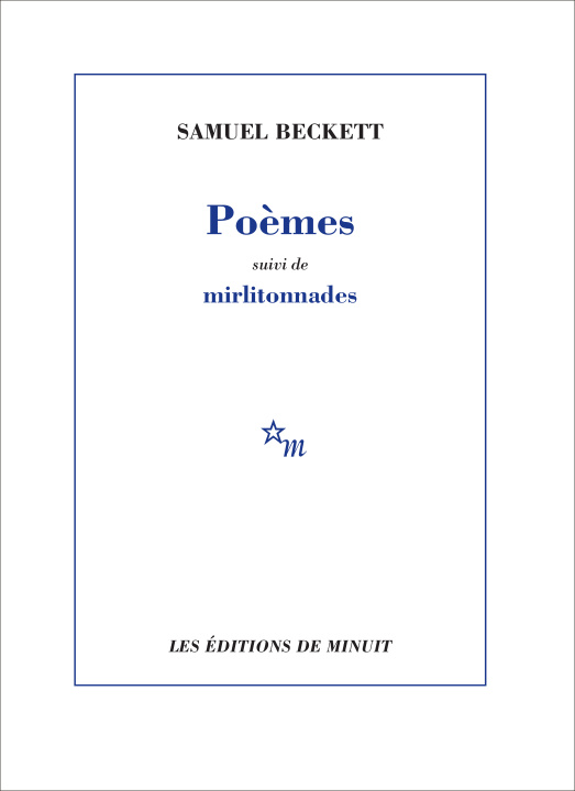 Book Poèmes Beckett