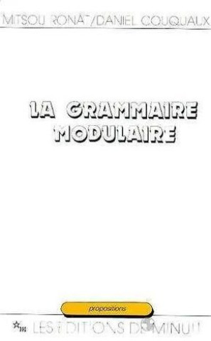 Knjiga La grammaire modulaire RONAT