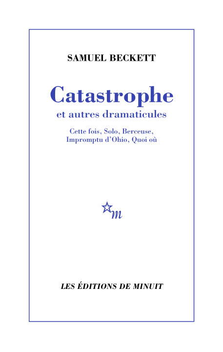 Knjiga Catastrophe et autres dramaticules Beckett
