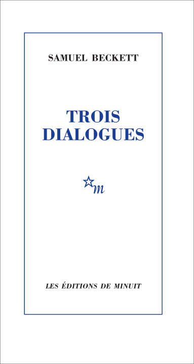 Book Trois dialogues Beckett