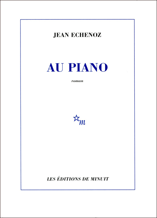 Boek Au piano Echenoz
