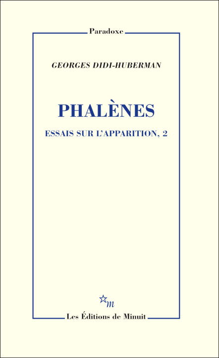 Knjiga Phalènes, essais sur l'apparition 2 Didi-Huberman