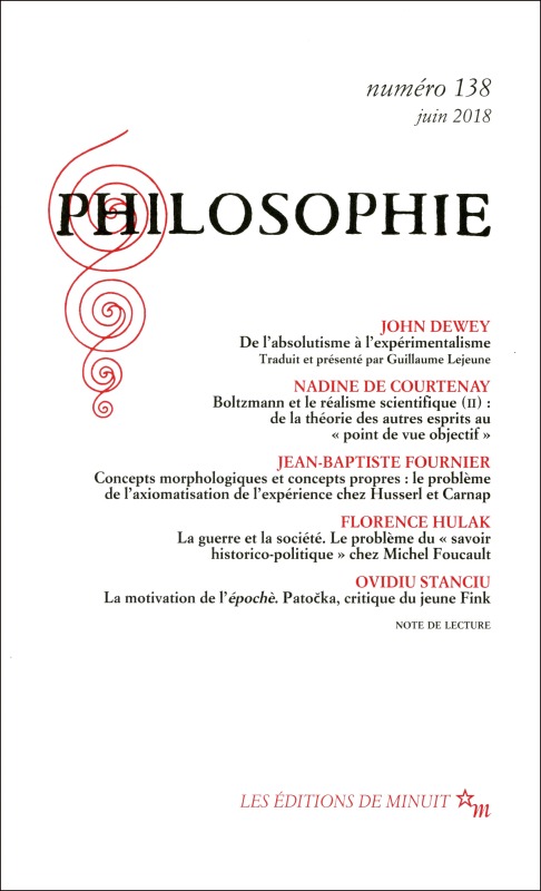 Knjiga Philosophie 138 