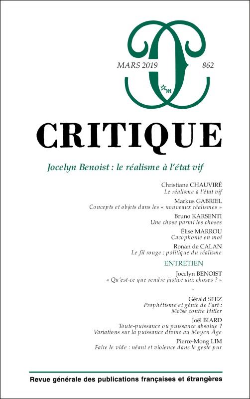 Knjiga Critique 862 
