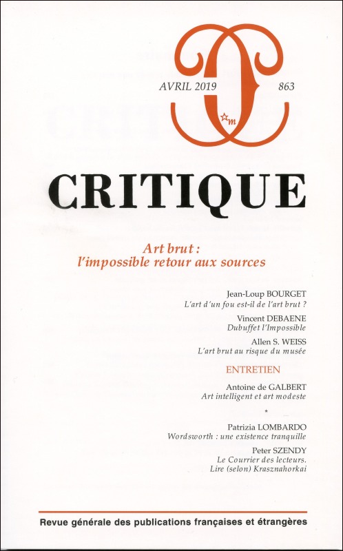 Knjiga Critique 863 
