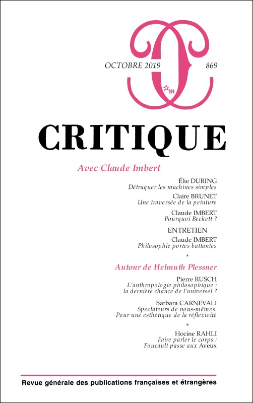 Knjiga Critique 869 