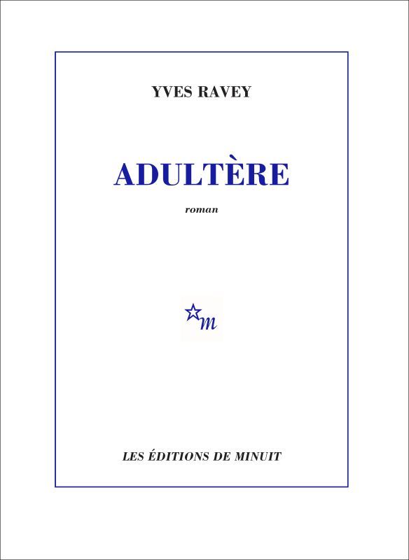 Kniha Adultère RAVEY YVES