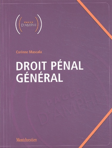 Knjiga droit pénal général Mascala c.