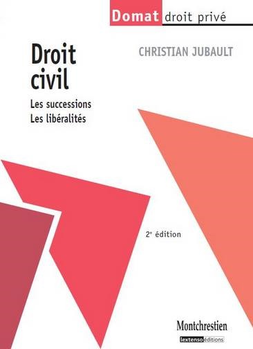 Könyv droit civil : les successions, les libéralités - 2ème édition Jubault c.